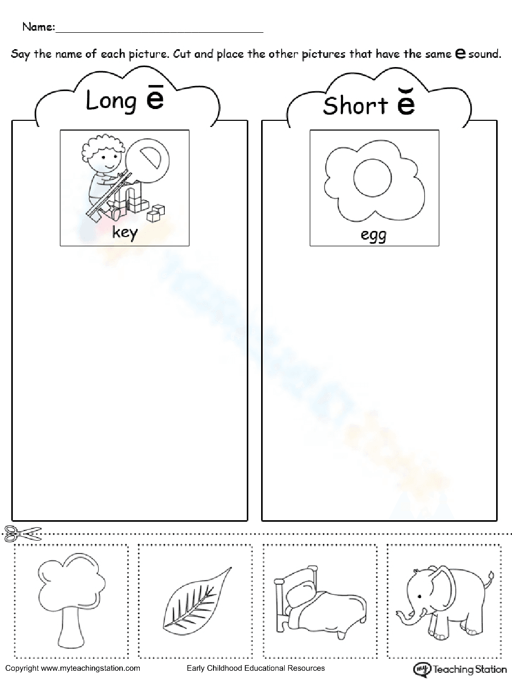 Understanding I Vowel Sounds - Page 1