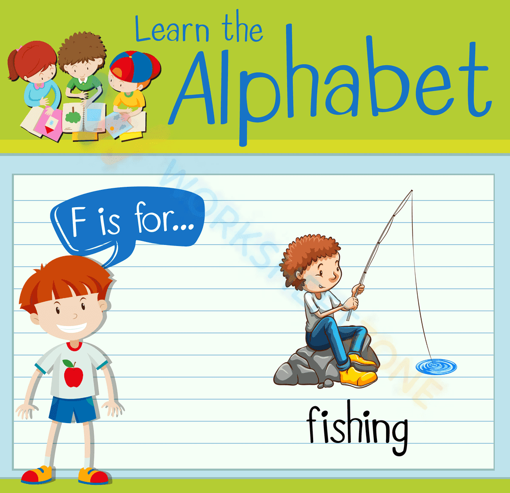 F is for Fishing - Page 1