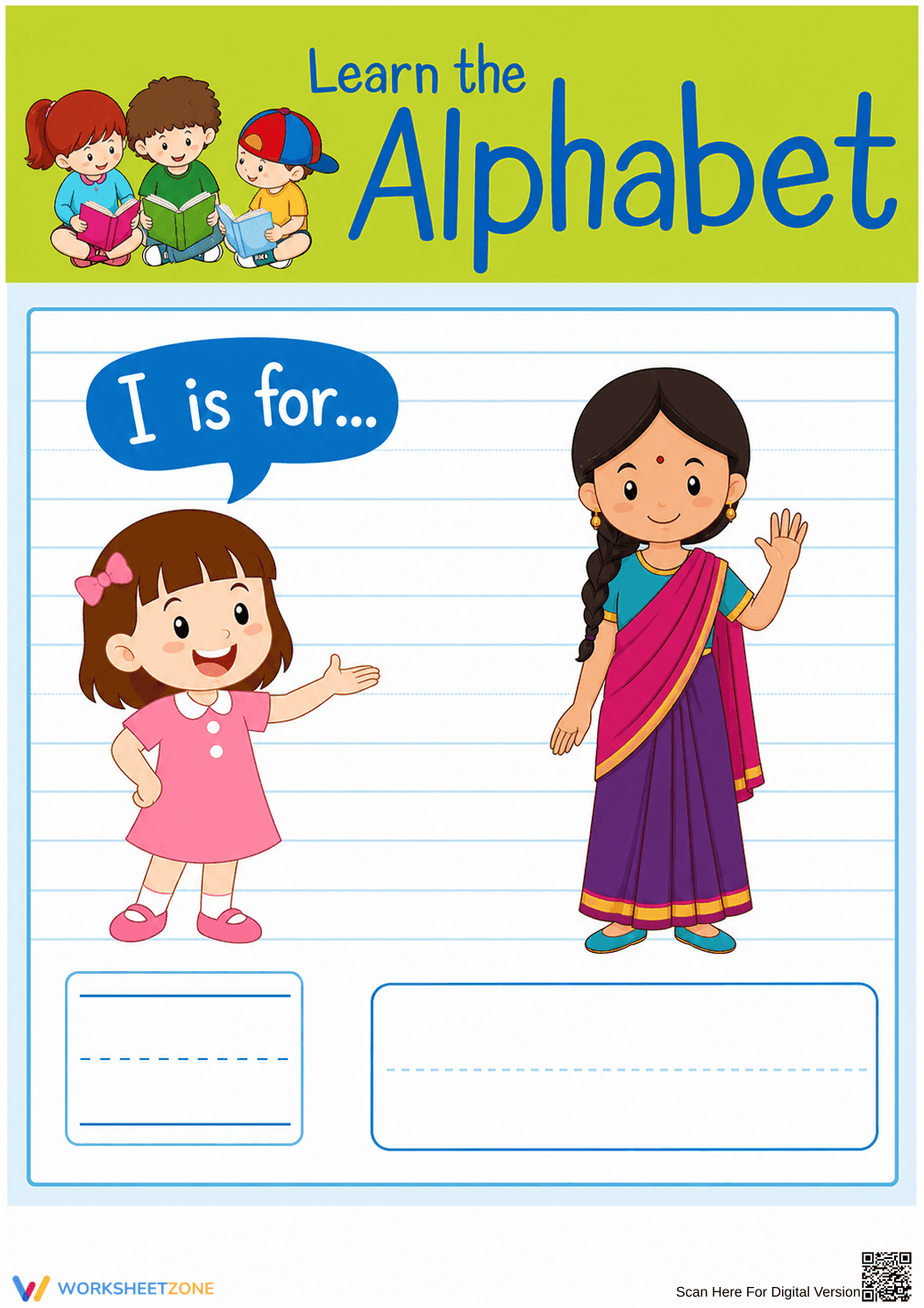 Letter I Beginning Sound Worksheet | Grade K-2 Essential - Page 1