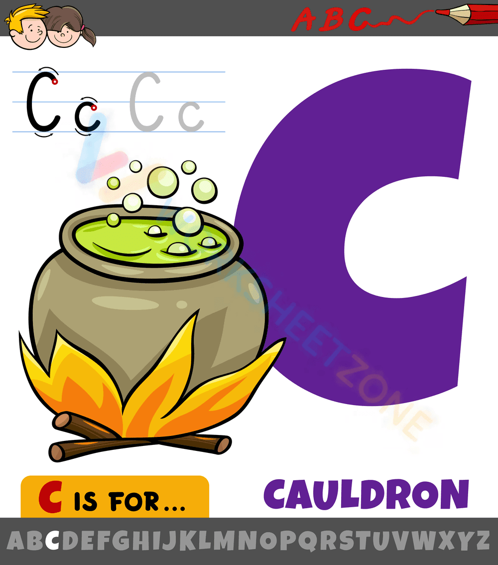 letter c beginning sound worksheets 8 - Page 1