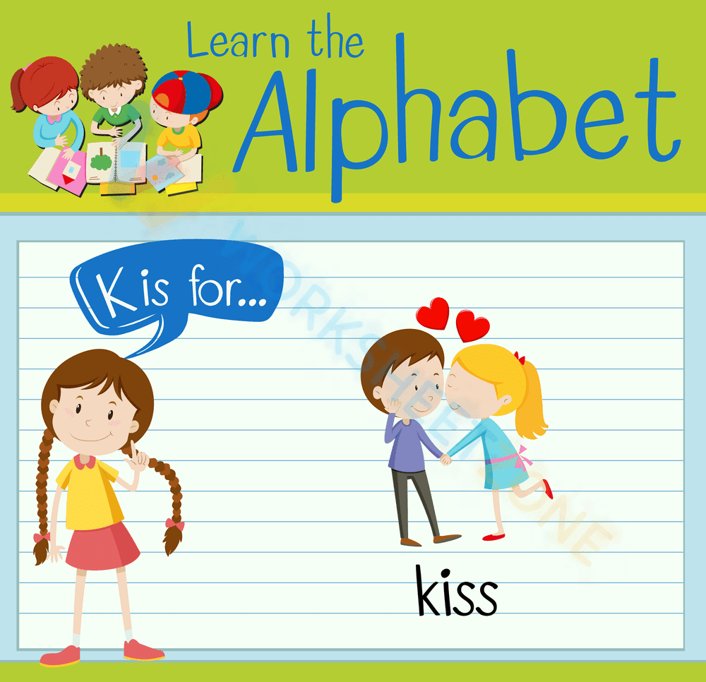 letter k beginning sound worksheets 4 - Page 1