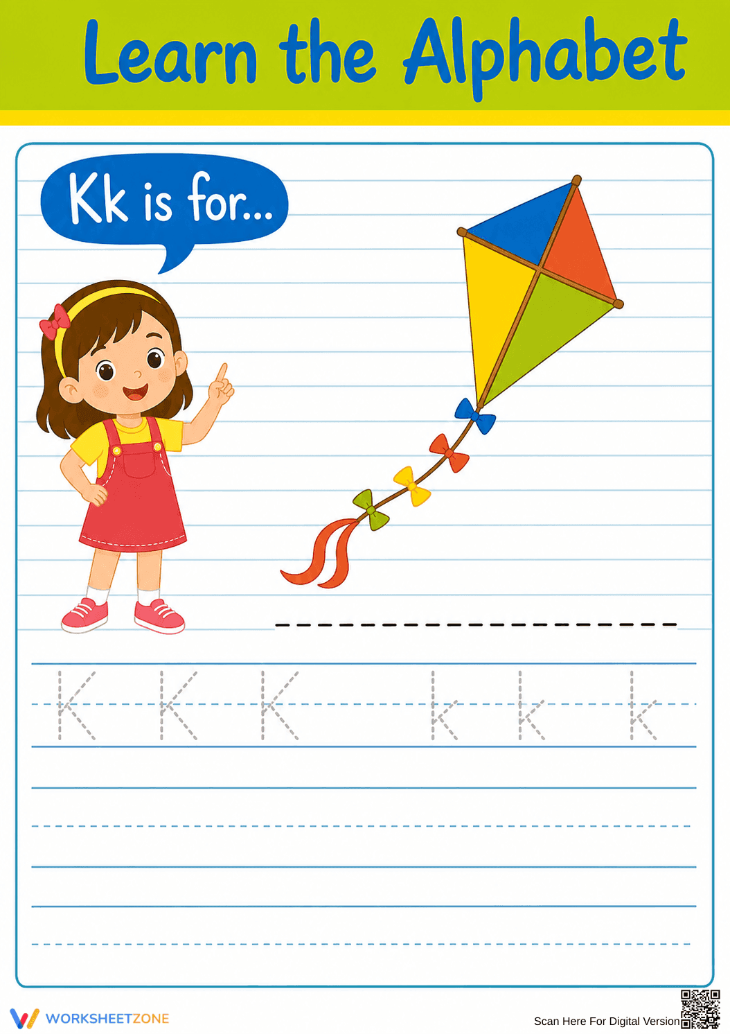 Letter K Beginning Sound Worksheet | Essential Grade K-2 - Page 1
