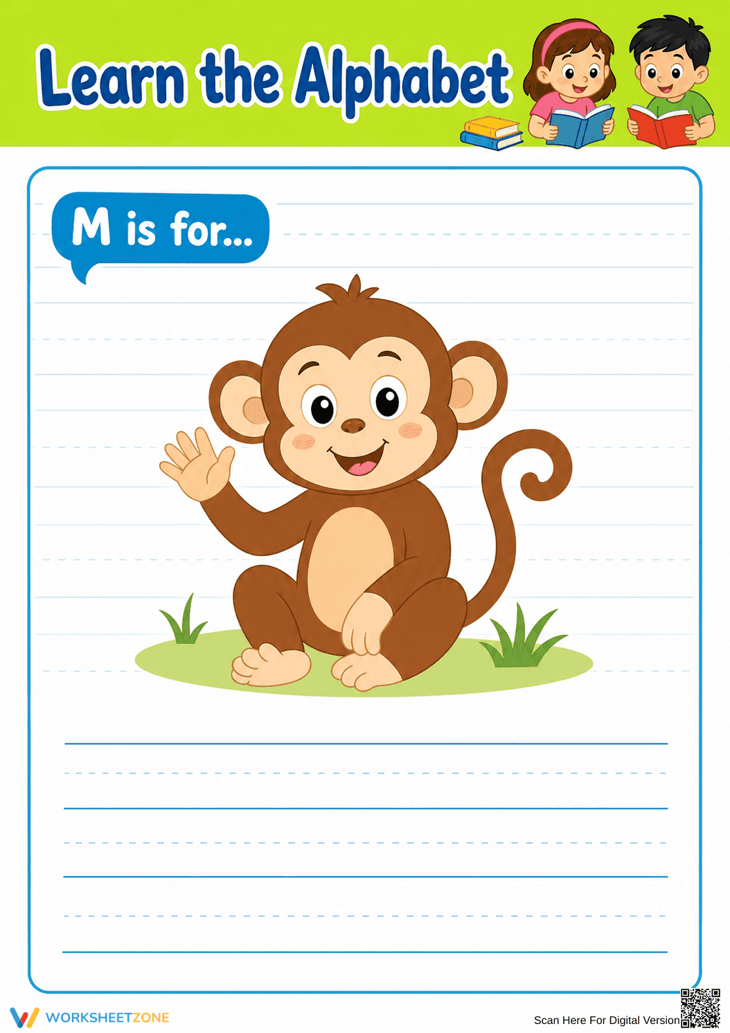 Essential Letter M Beginning Sound Worksheet | Grade K-2 - Page 1
