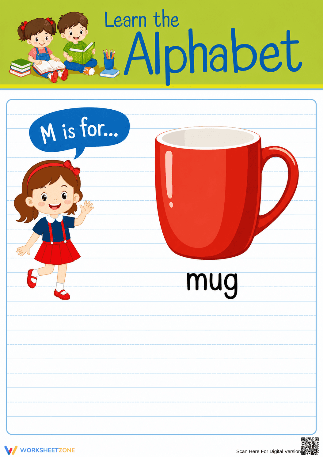 Essential Letter M Beginning Sound Worksheet | Grade K-2 - Page 1