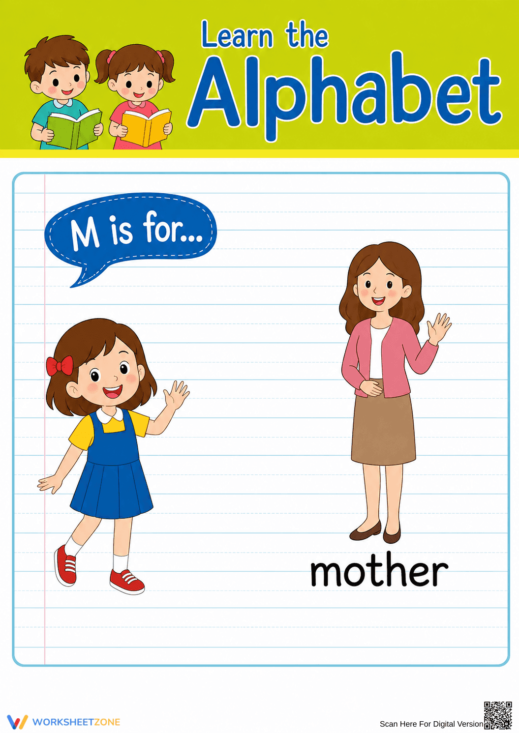 Letter M Beginning Sound Worksheet | Grade K Essential - Page 1
