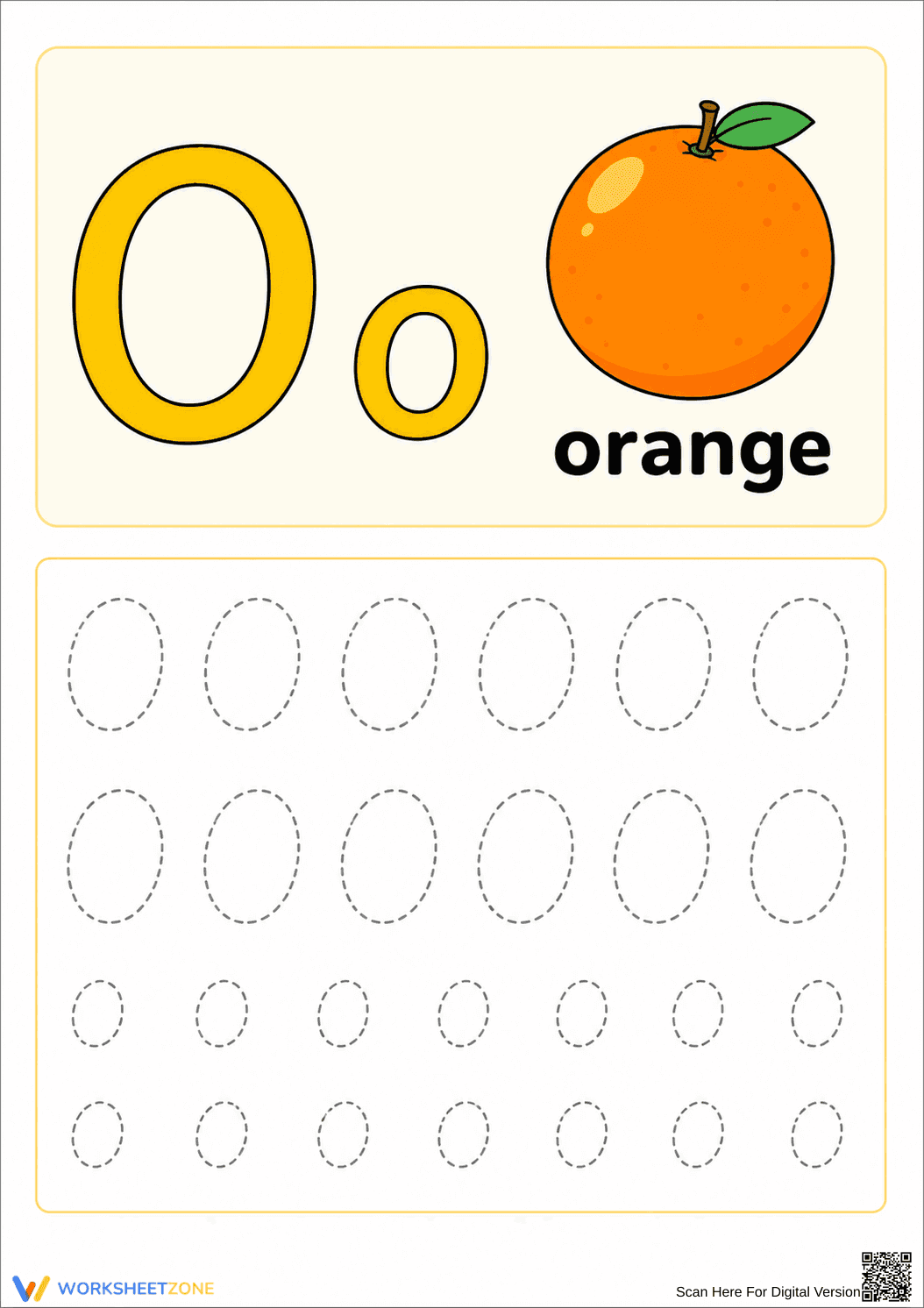 Essential Letter O Beginning Sound Worksheet | Grade K-2 - Page 1