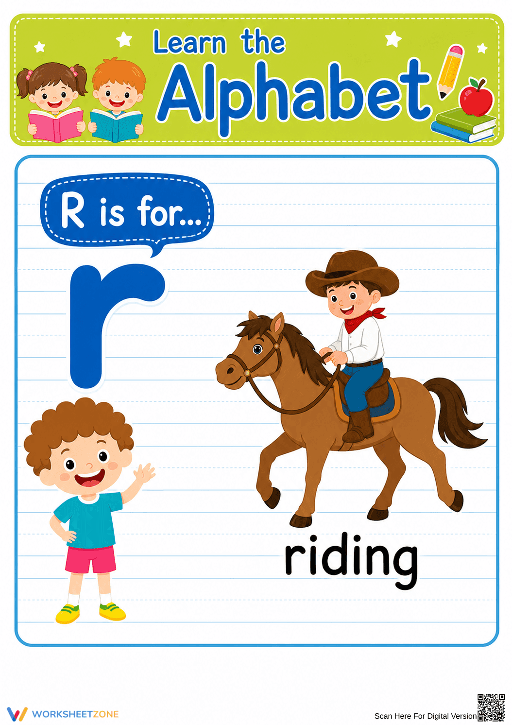 Essential Letter R Beginning Sound Worksheet | Grade K-2 - Page 1