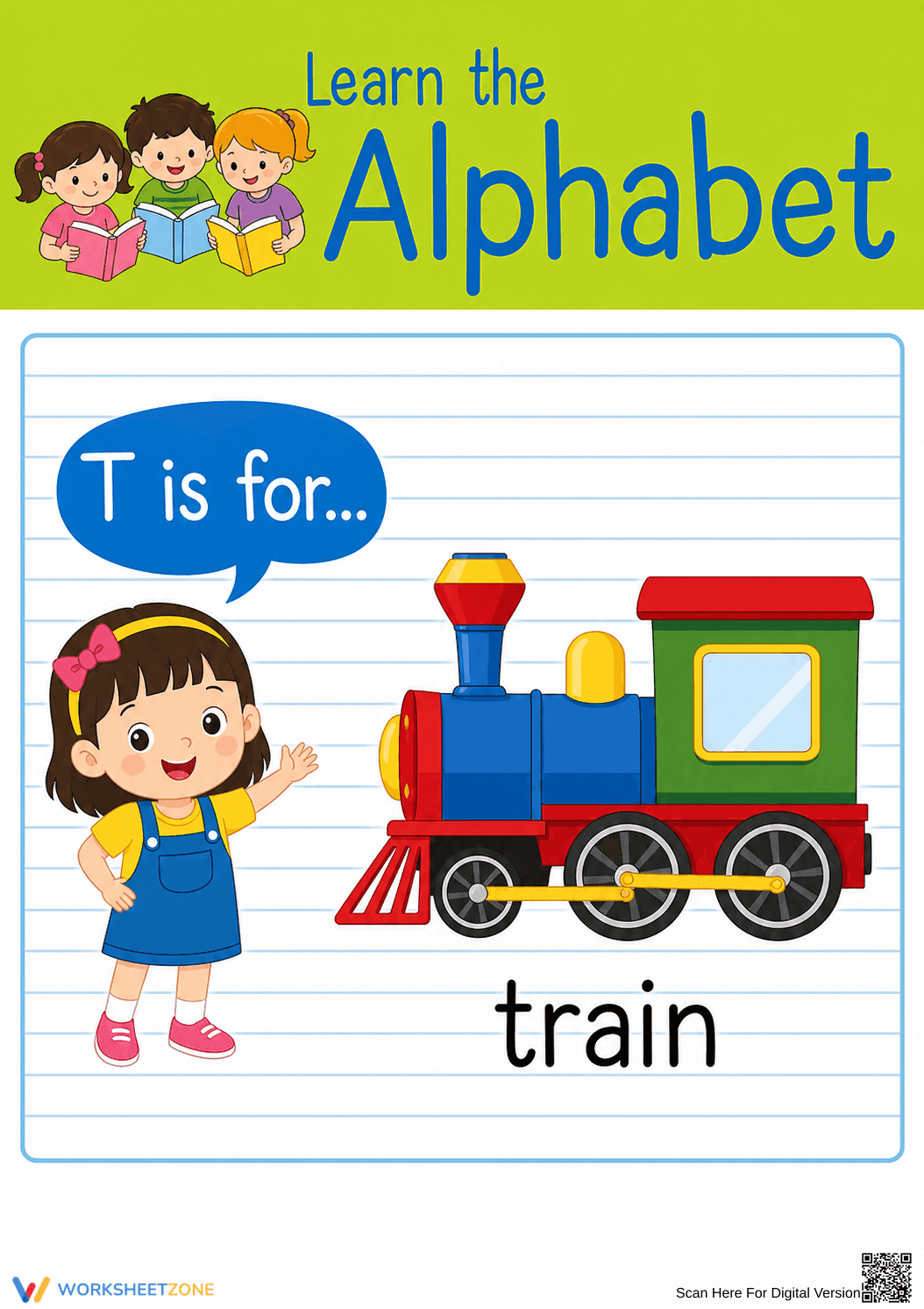 Letter T Beginning Sound Worksheet | Essential Grade K-2 - Page 1
