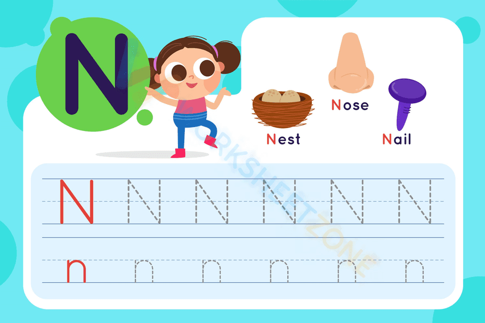 N for Nest, Nose and Nail - Page 1
