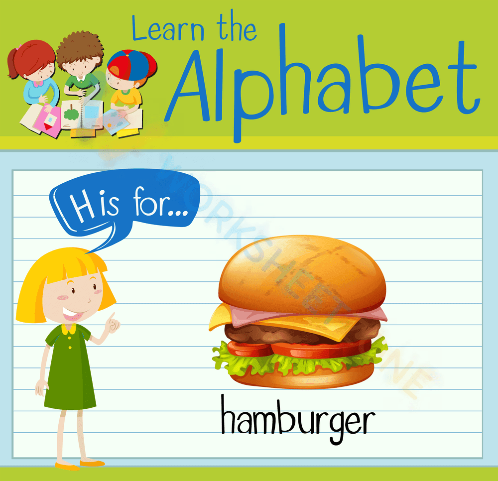 Kindergarten Letter H — Printable No-Prep Worksheet - Page 1