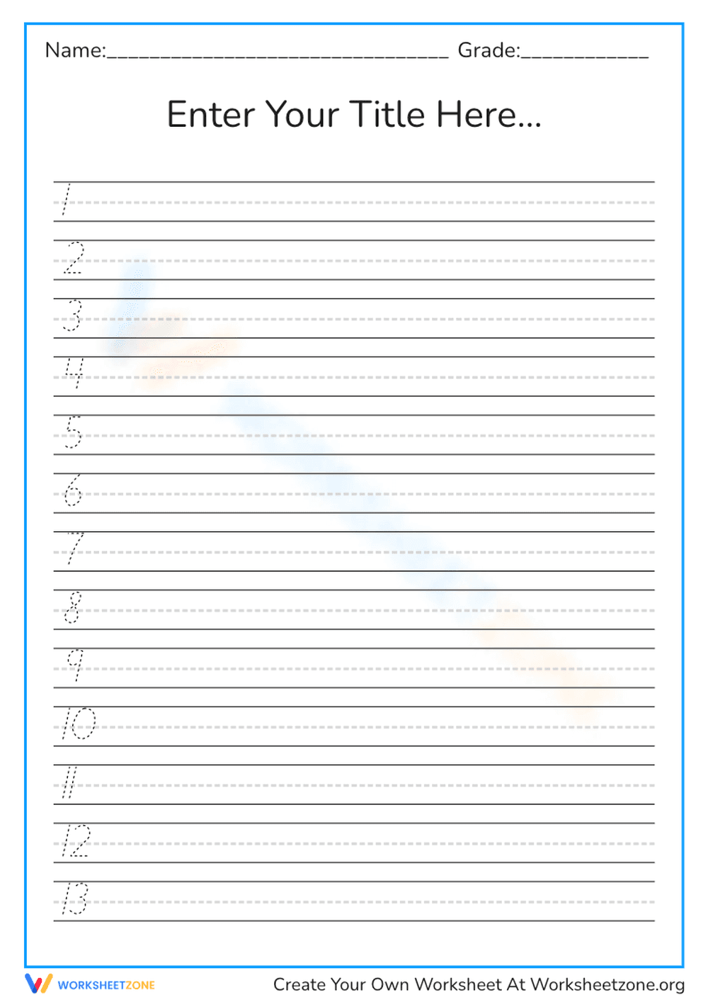 Math Drills: counting Worksheet - Page 1