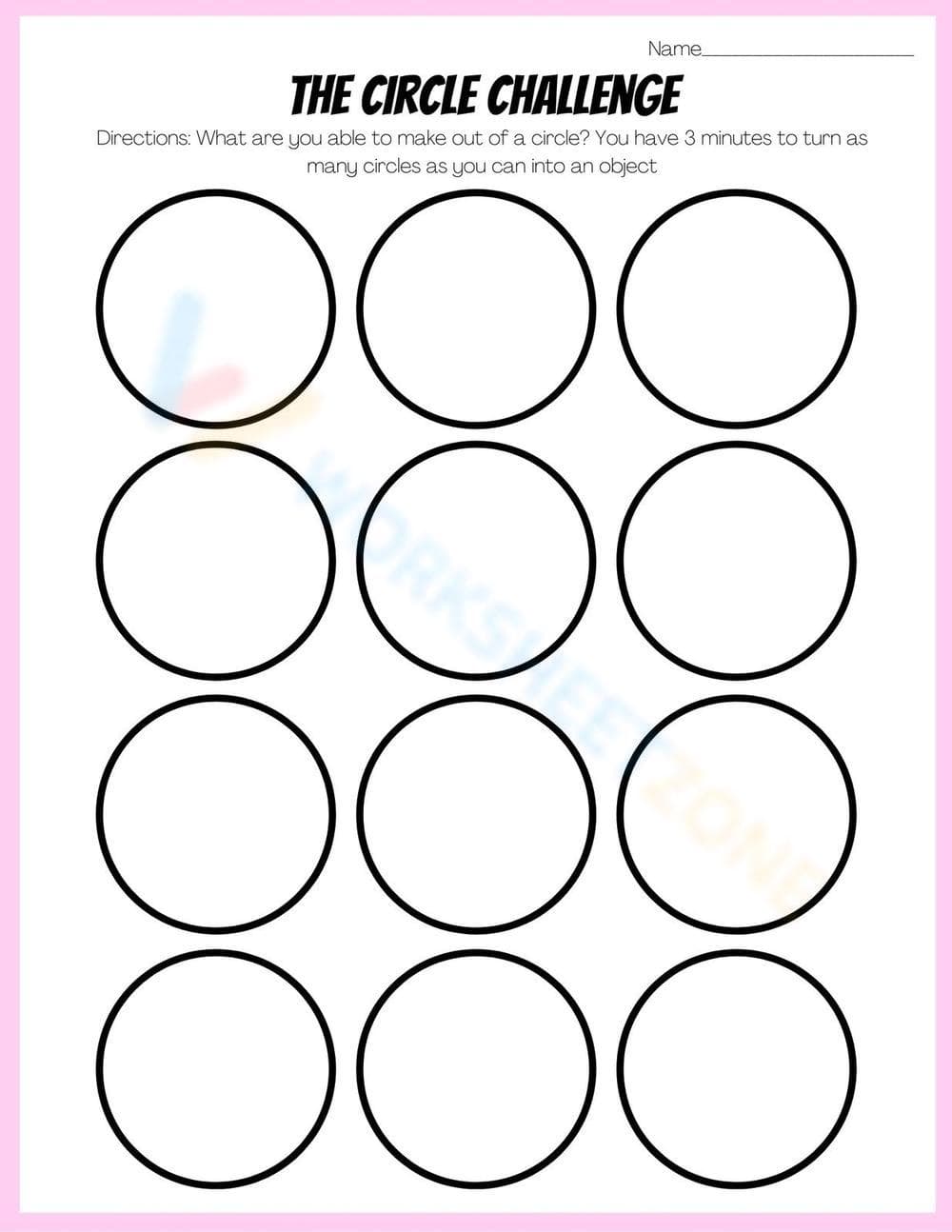 Circle Challenge - Page 1