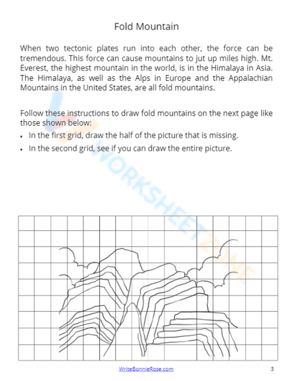 drawing landforms 3 - Page 1