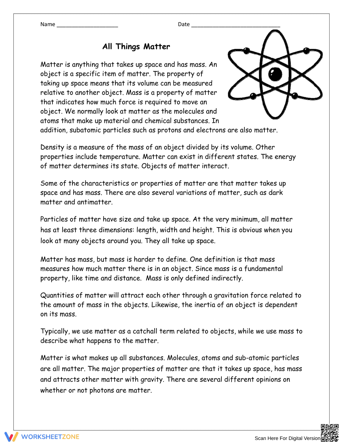 4th Grade Science Practice and Review - Page 1