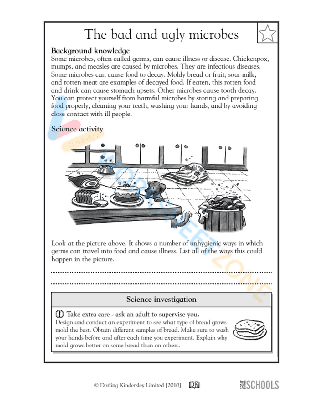 5th Grade Science Concepts - Page 1
