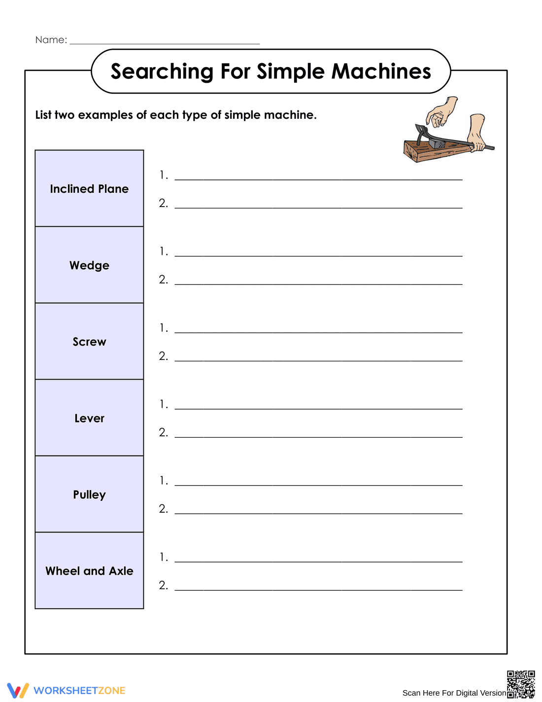 Exploring the Uses of Simple Machines - Page 1