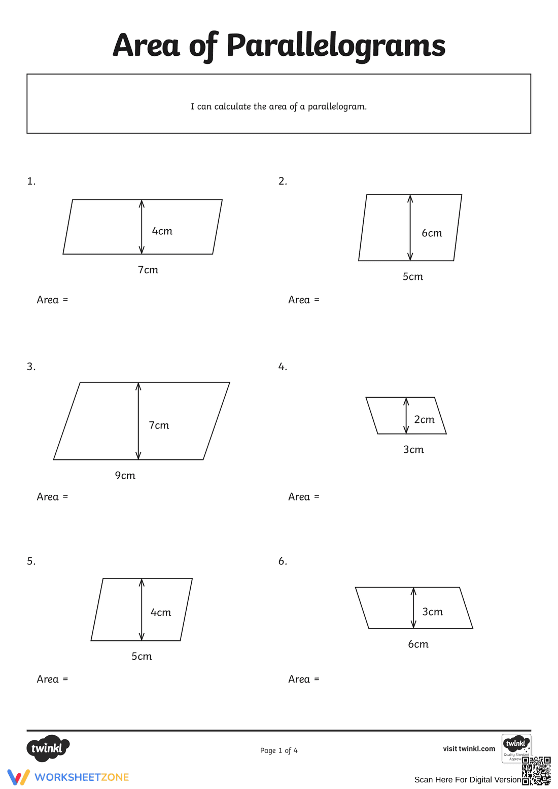 Mastering Parallelogram with Geometry - Page 1