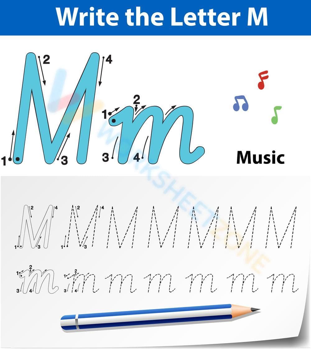 M is for Music - Page 1