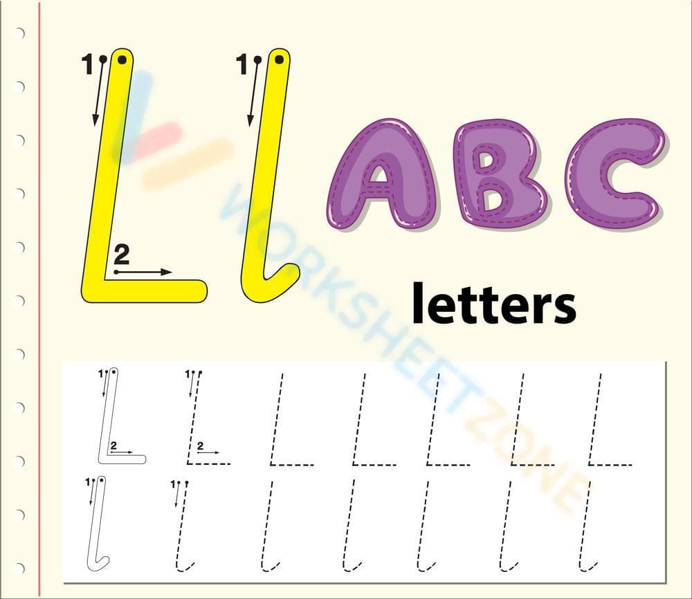 L is for Letters - Page 1