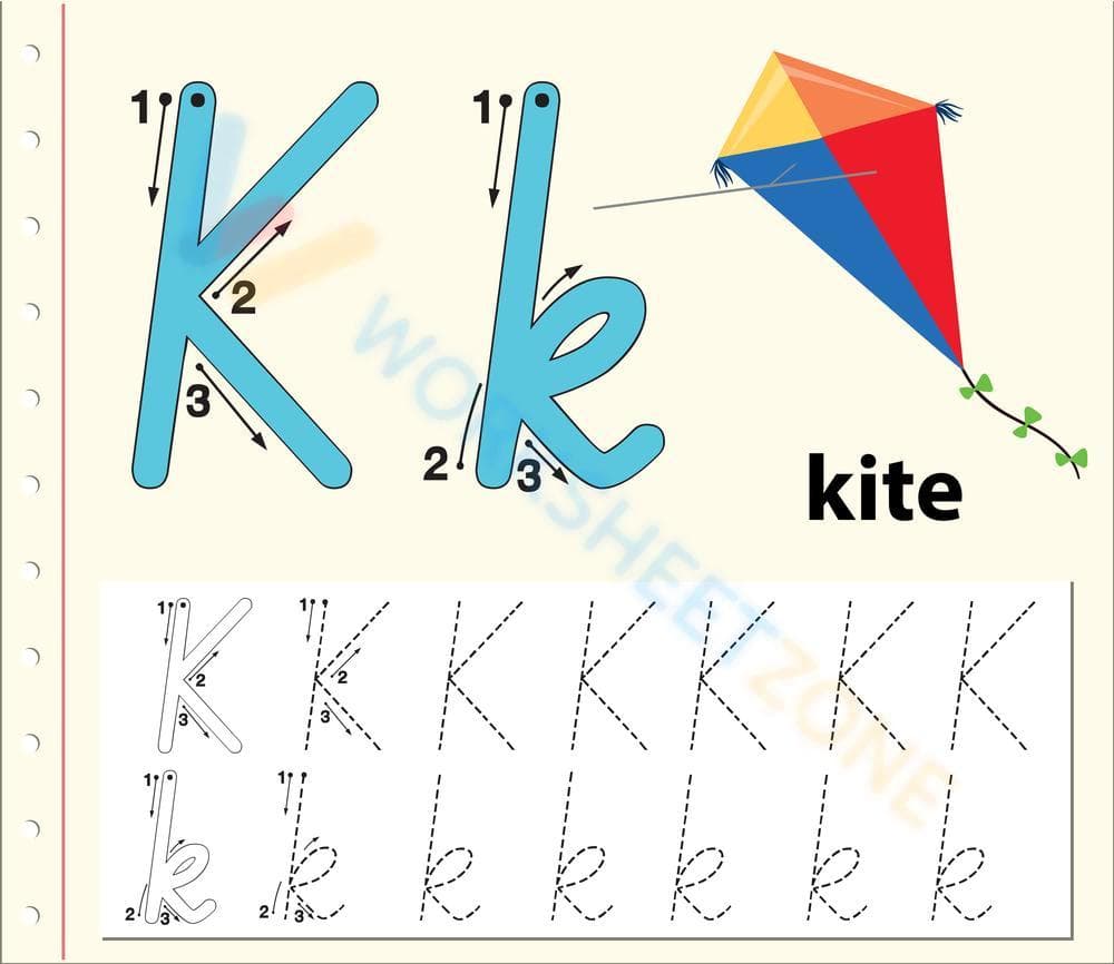 K is for Kite - Page 1