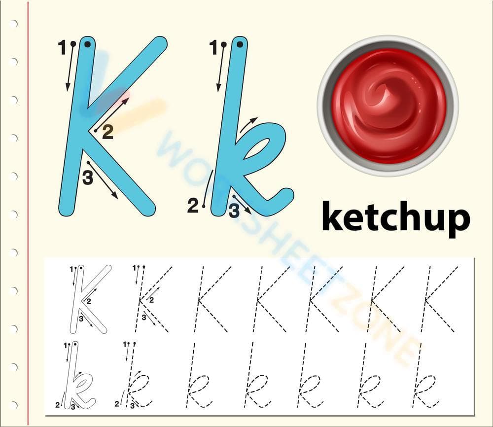 K is for Ketchup - Page 1