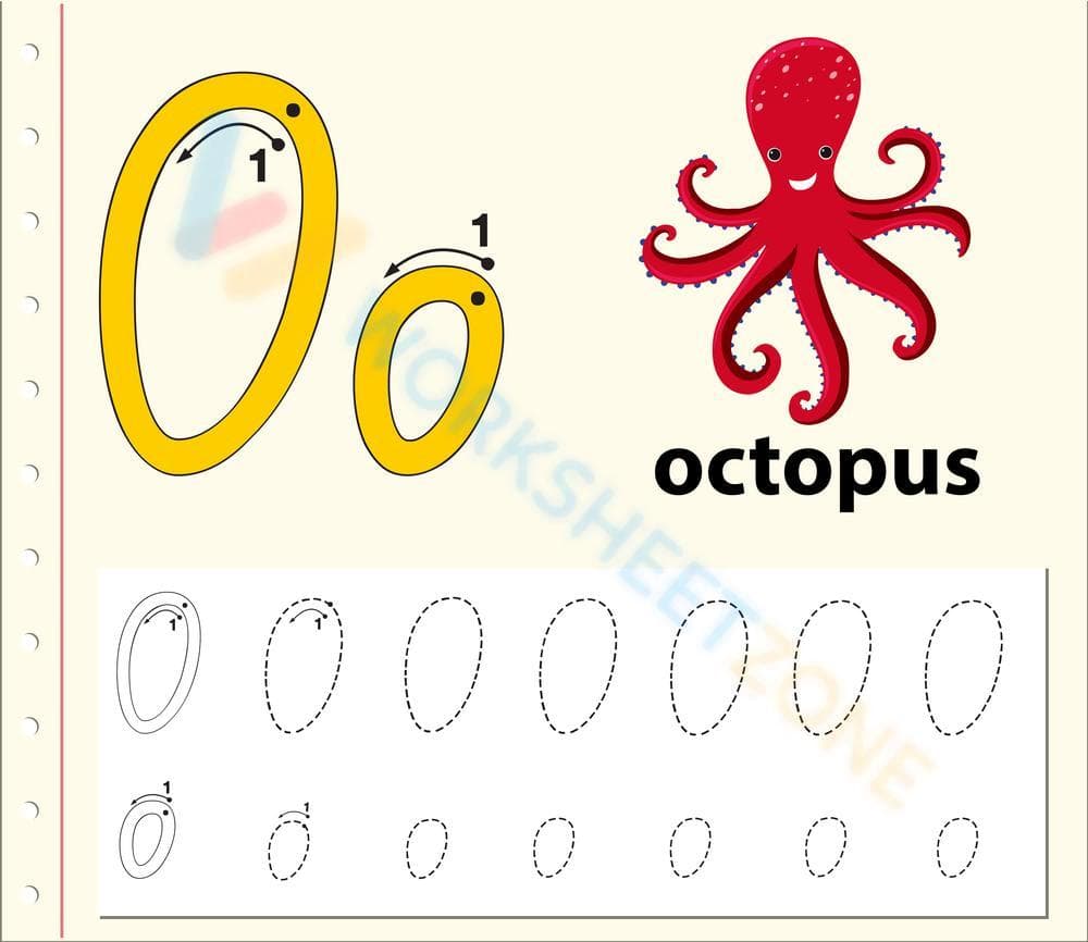 O is for Octopus - Page 1