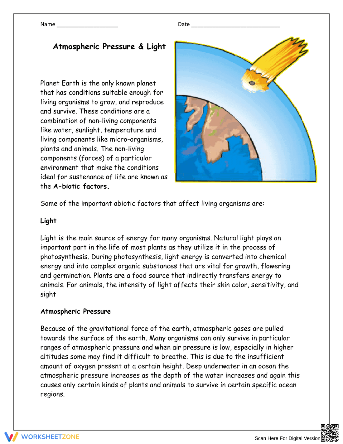 Engaging 4th Grade Science Worksheet for Young Minds - Page 1