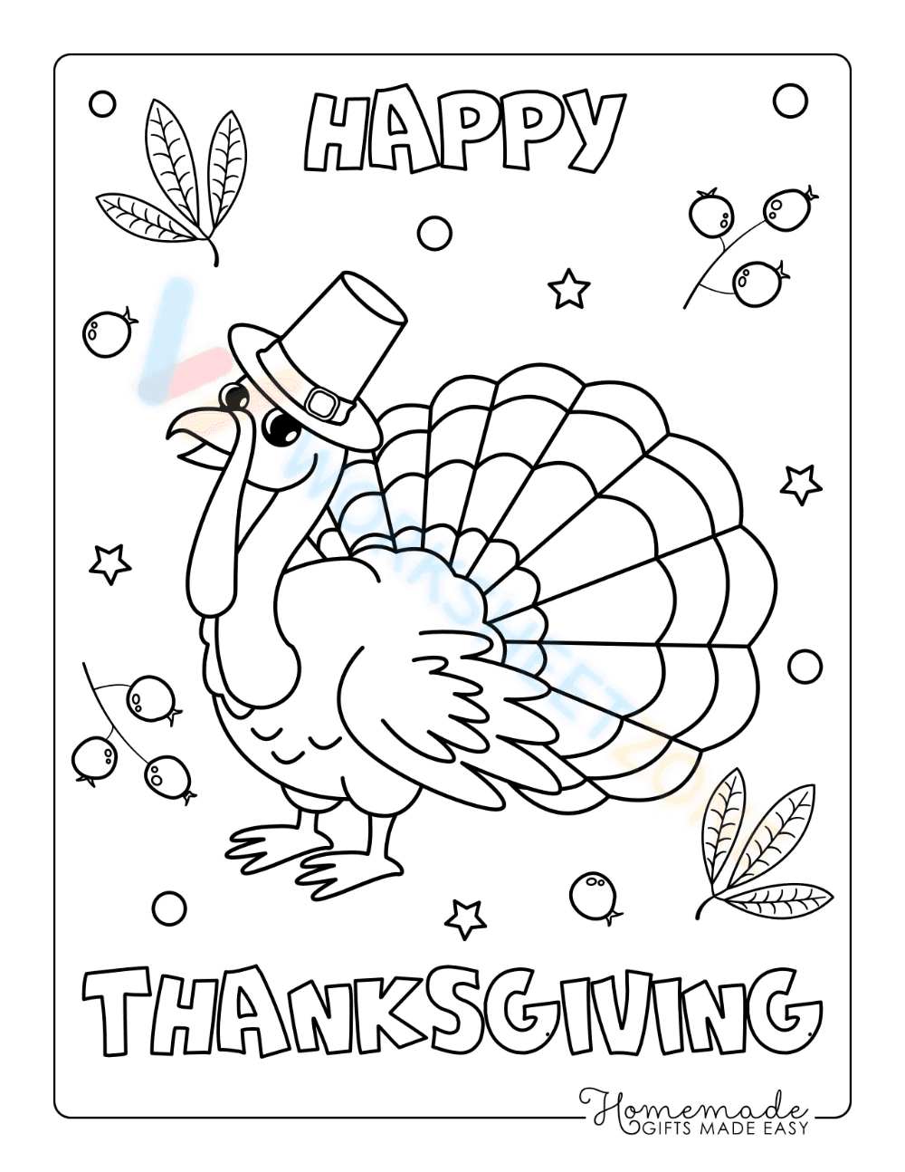 Happy Turkey - Page 1