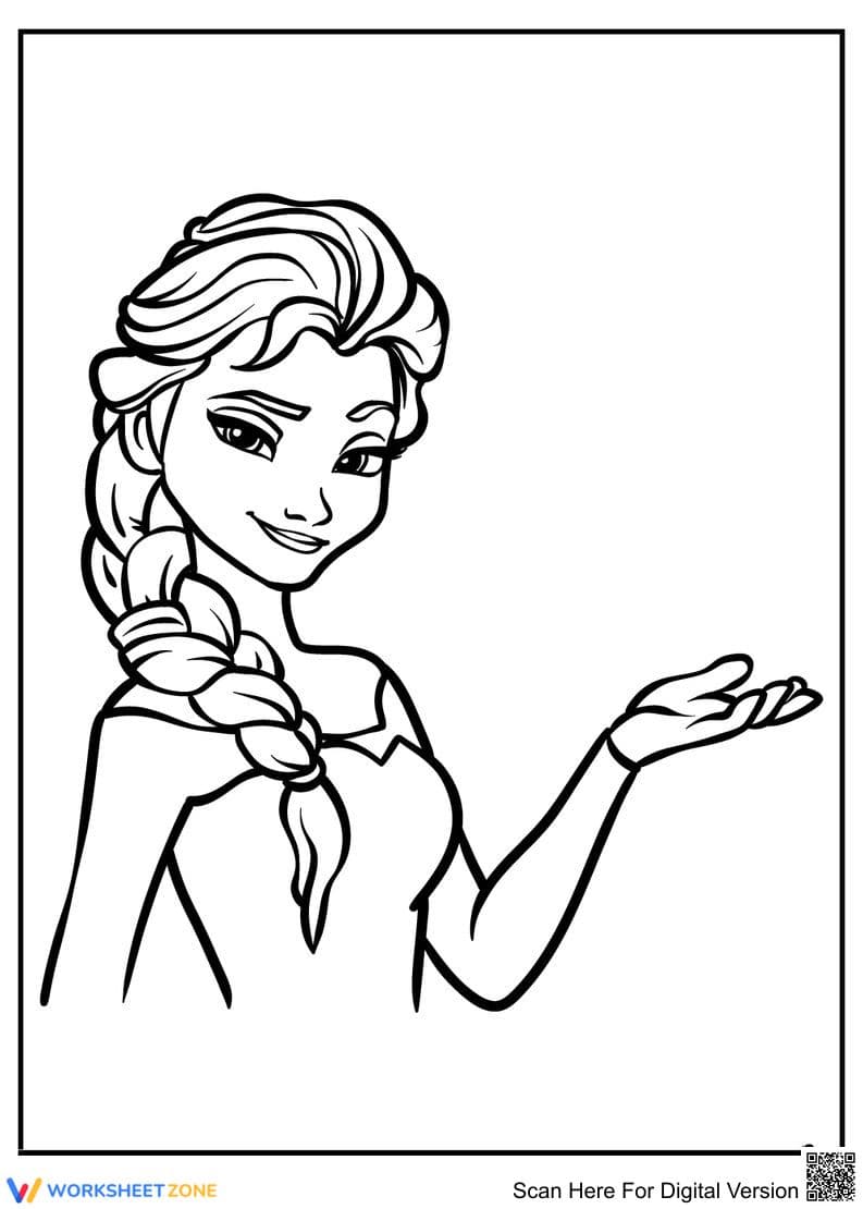 Gorgeous Queen Elsa - Page 1