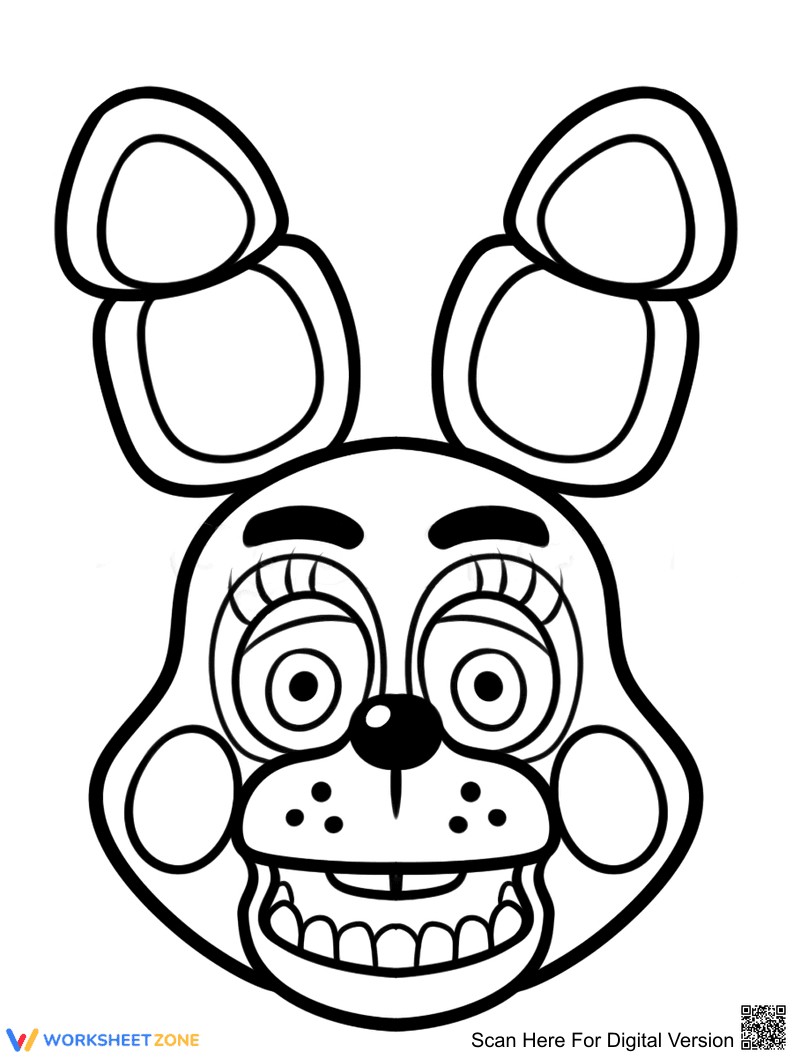 Toy Bonnie Fun: A Creative Activity Sheet - Page 1