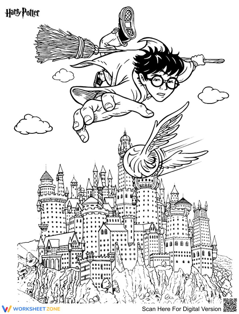 Flying Harry Potter: An Exciting Journey - Page 1