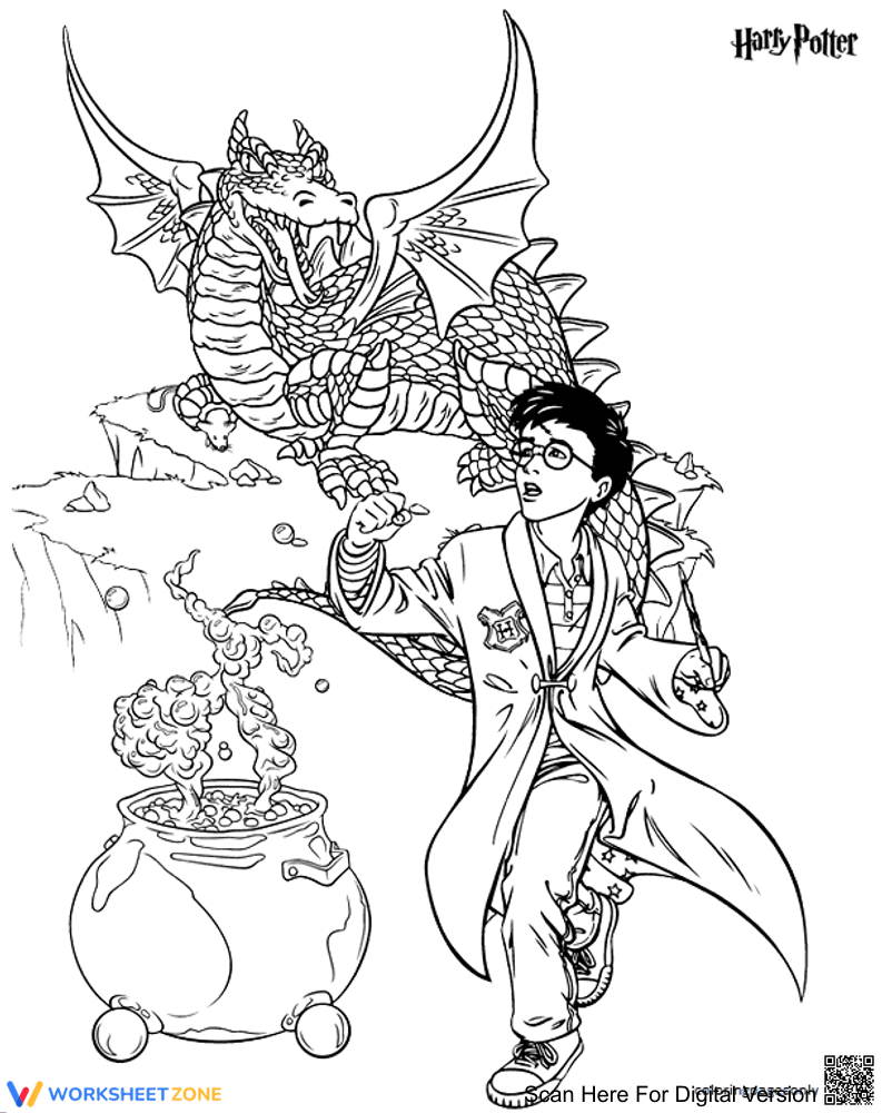 Harry Potter and Dragon: A Magical Encounter - Page 1