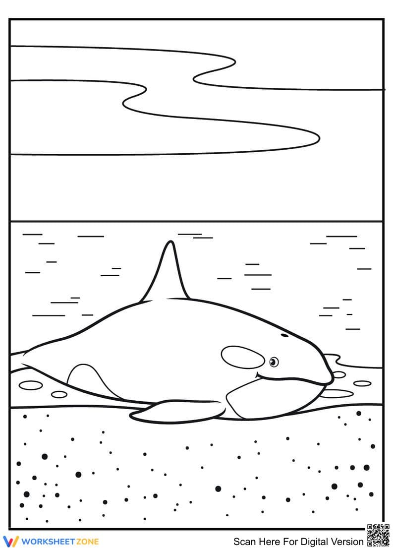 Lazy Lovely Whale: An Ocean Adventure - Page 1
