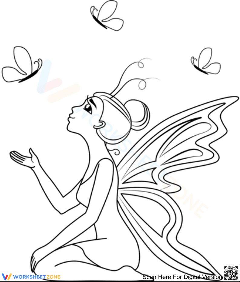 Butterfly Fairy: A Magical Creature - Page 1