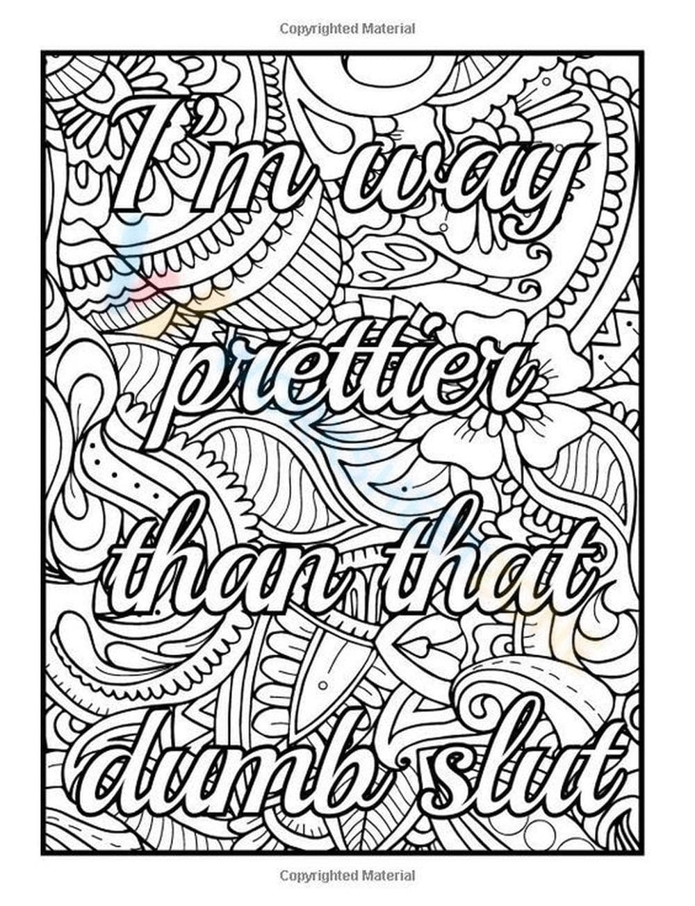 I am Prettier: Positive Affirmations Worksheet - Page 1