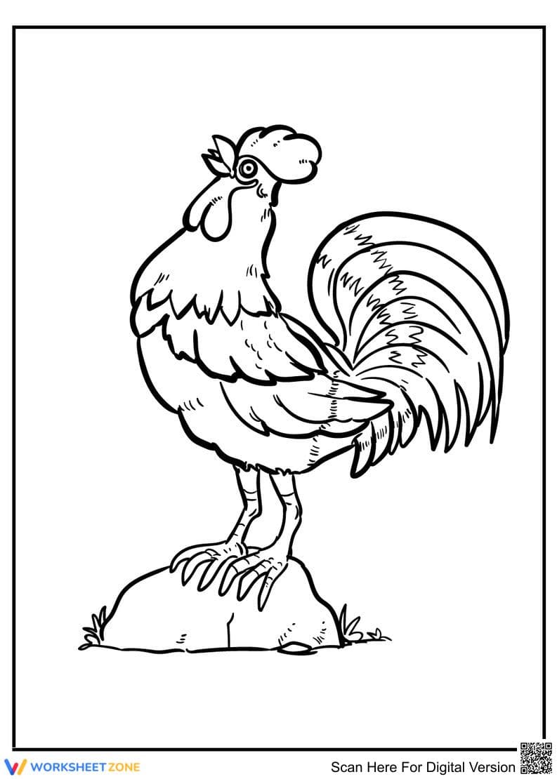 Crowing chicken - Page 1