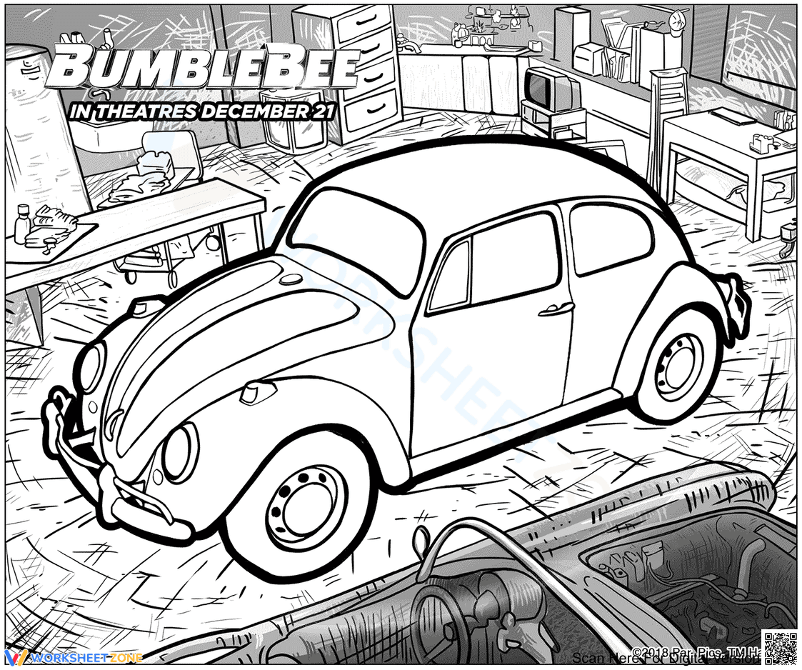 Bumblebee in Car Form Art - Page 1