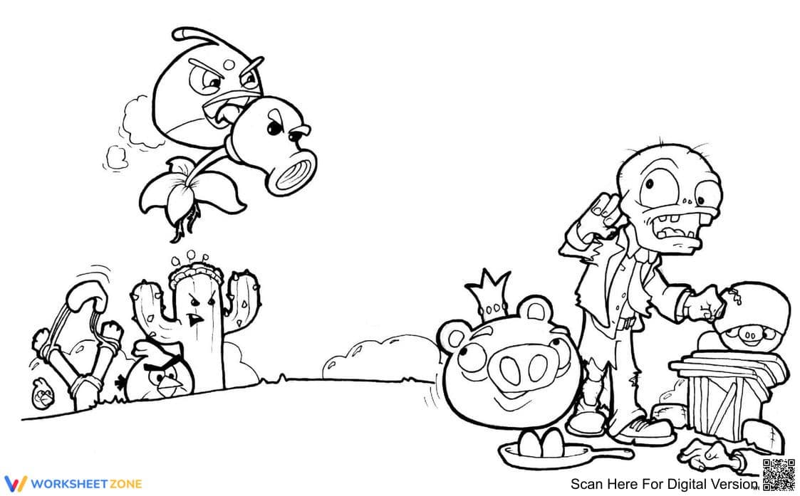Plants vs Zombies Art Page - Page 1