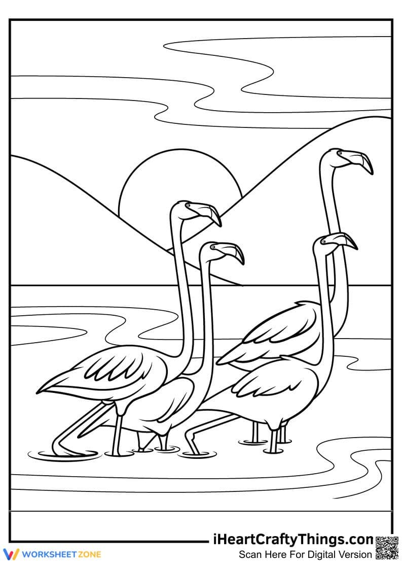 Flamingo Family - Page 1