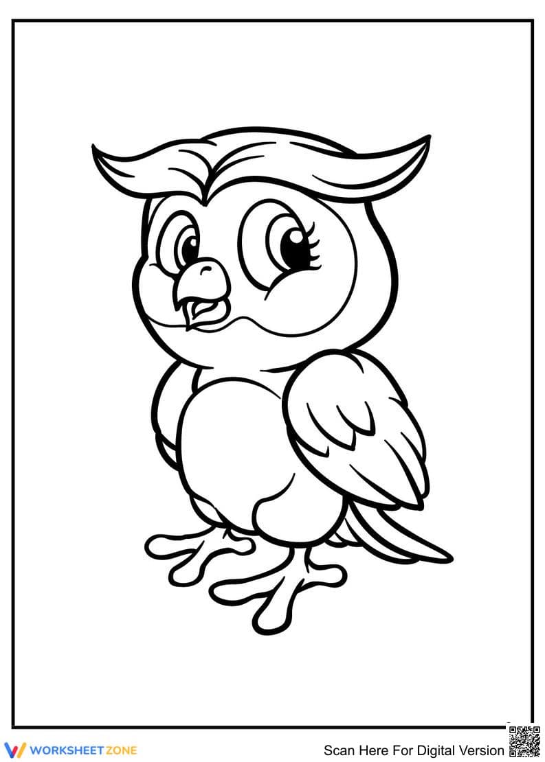 Lovely Owl Activity for Bird Enthusiasts - Page 1