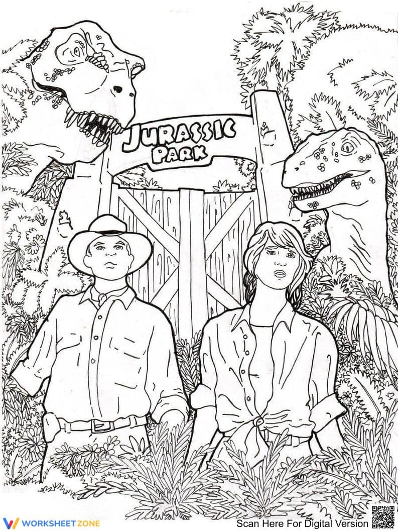 Jurassic Park Adventure Page - Page 1