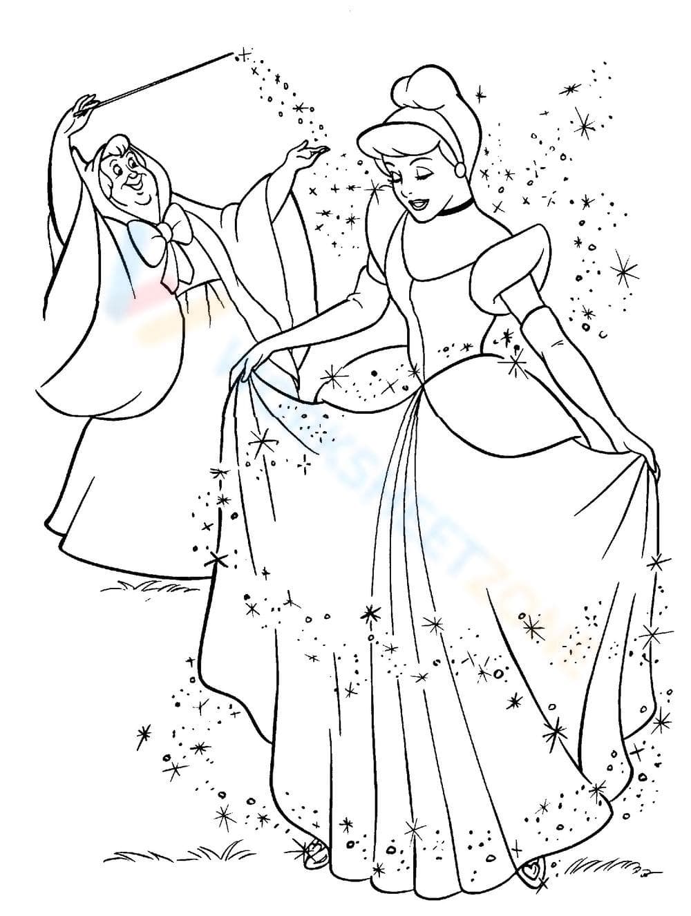 Cinderella and the Fairy Godmother - Page 1