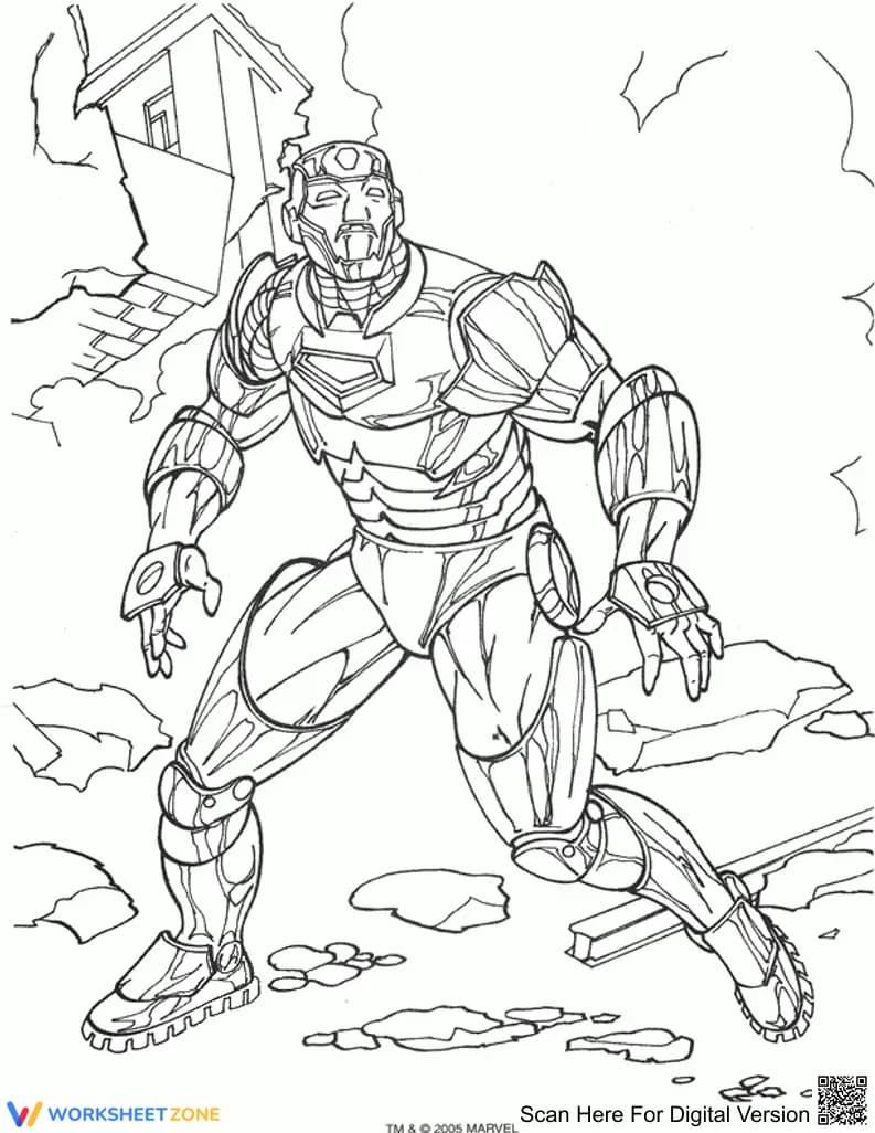 Iron Man in Battle Fun - Page 1