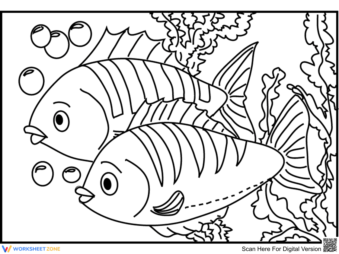 Two Cute Fishes Fun - Page 1