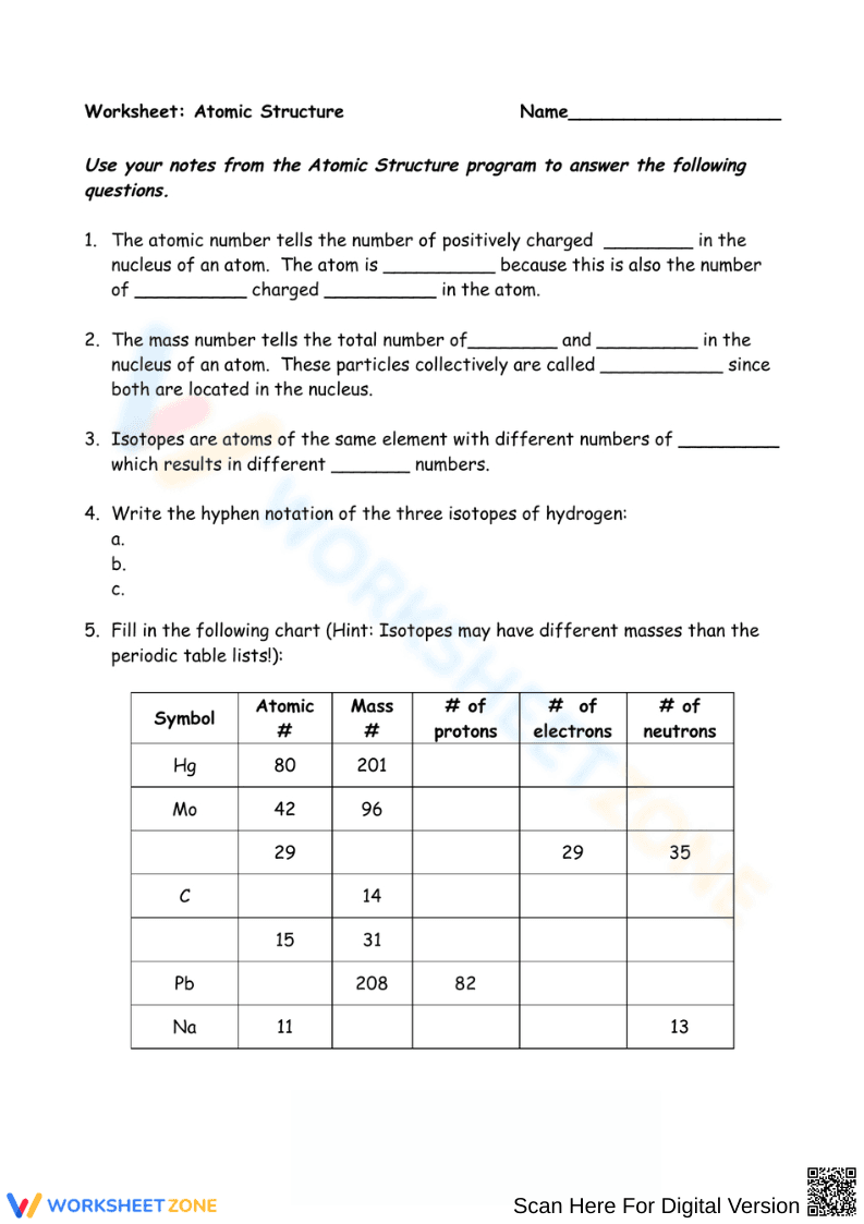 Chromosome: Genetics Worksheet - Page 1