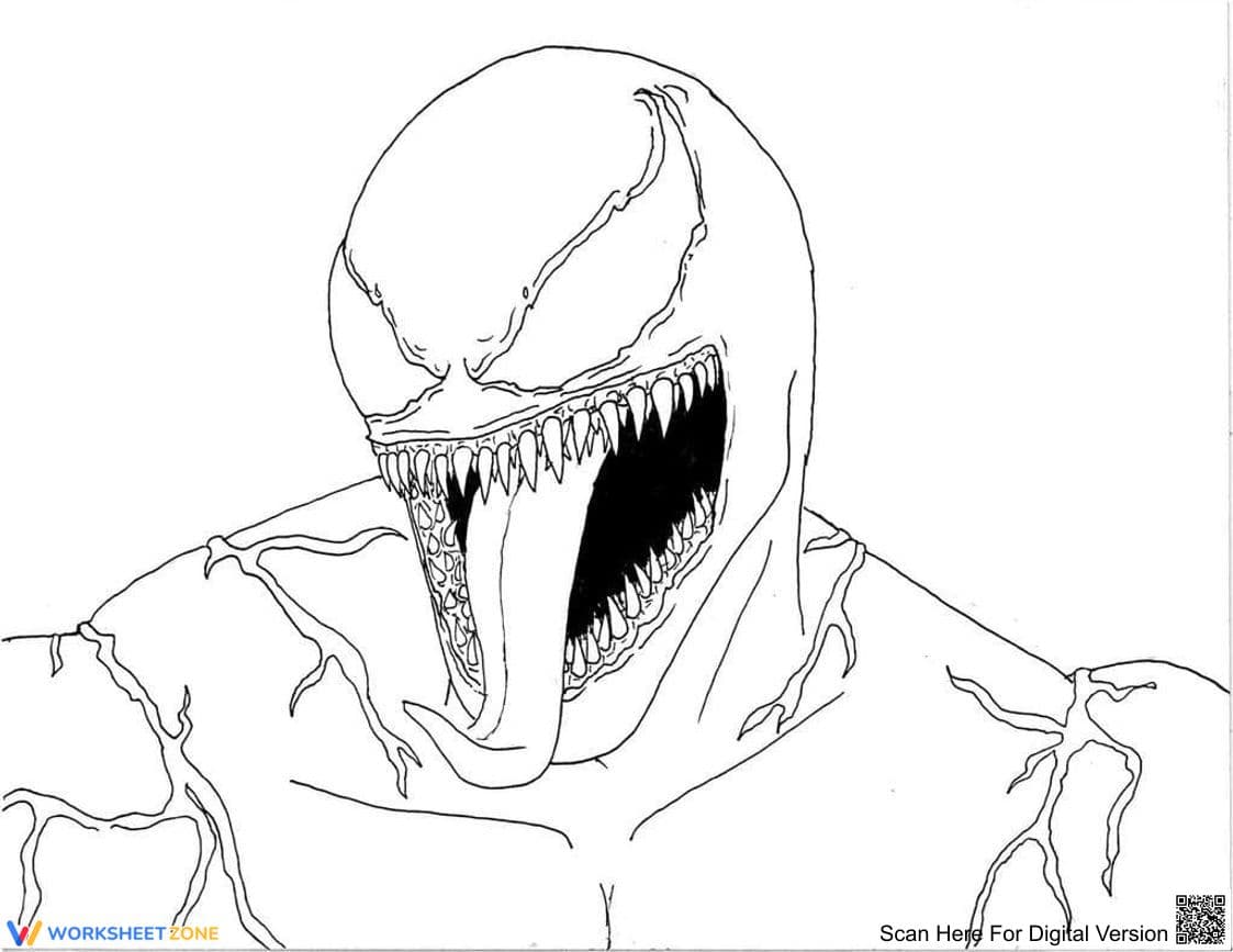 Scary Venom Illustration - Page 1
