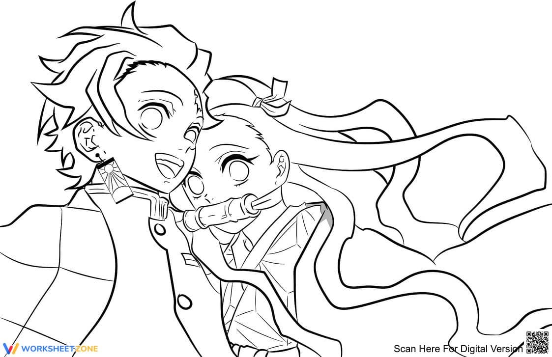 Nezuko and Tanjiro Kamado - Page 1