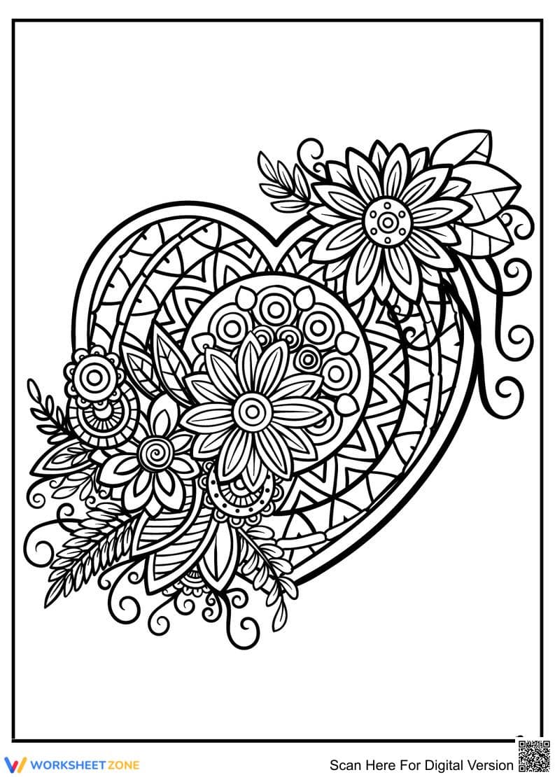 Vibrant Heart Illustration - Page 1