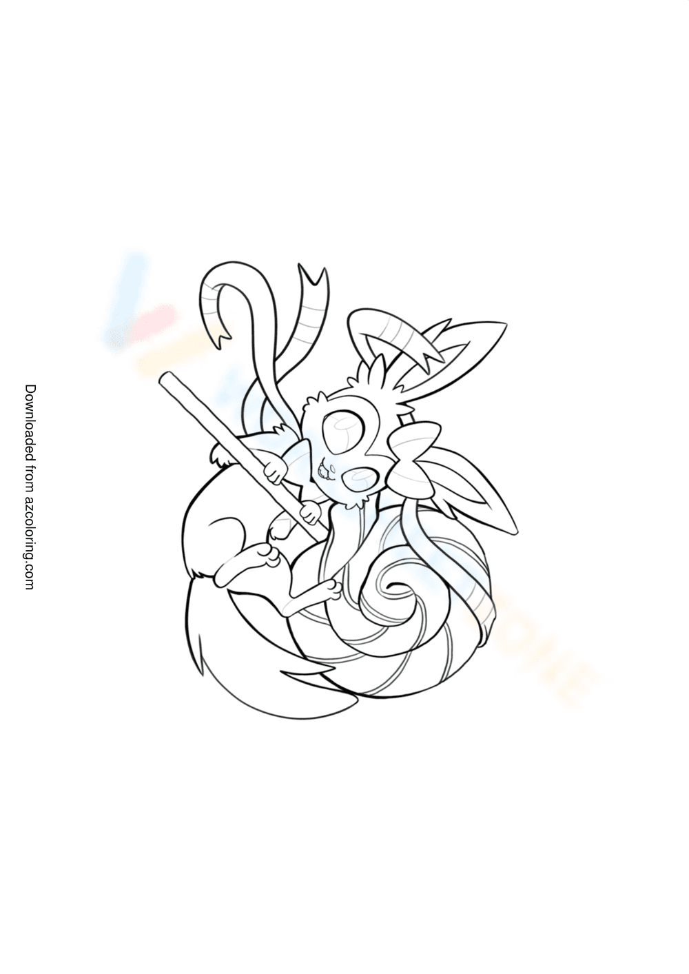 Sylveon Illustration - Page 1