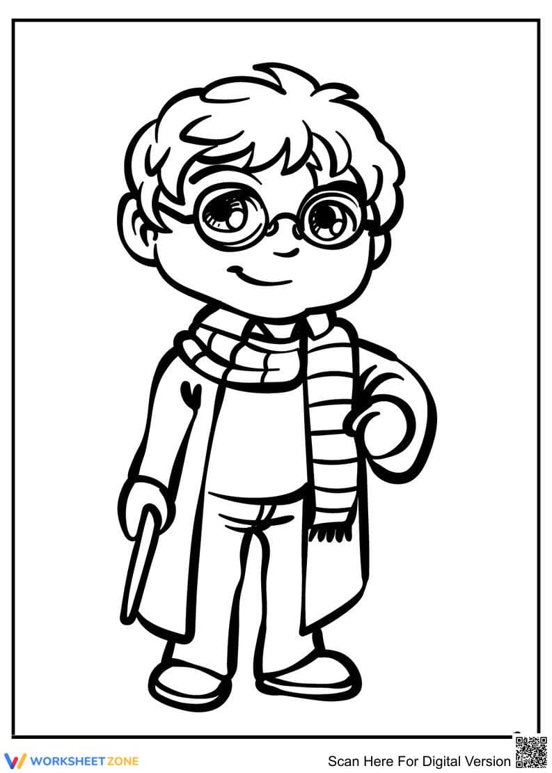 Grade 3 Harry Potter — Printable No-Prep Worksheet - Page 1